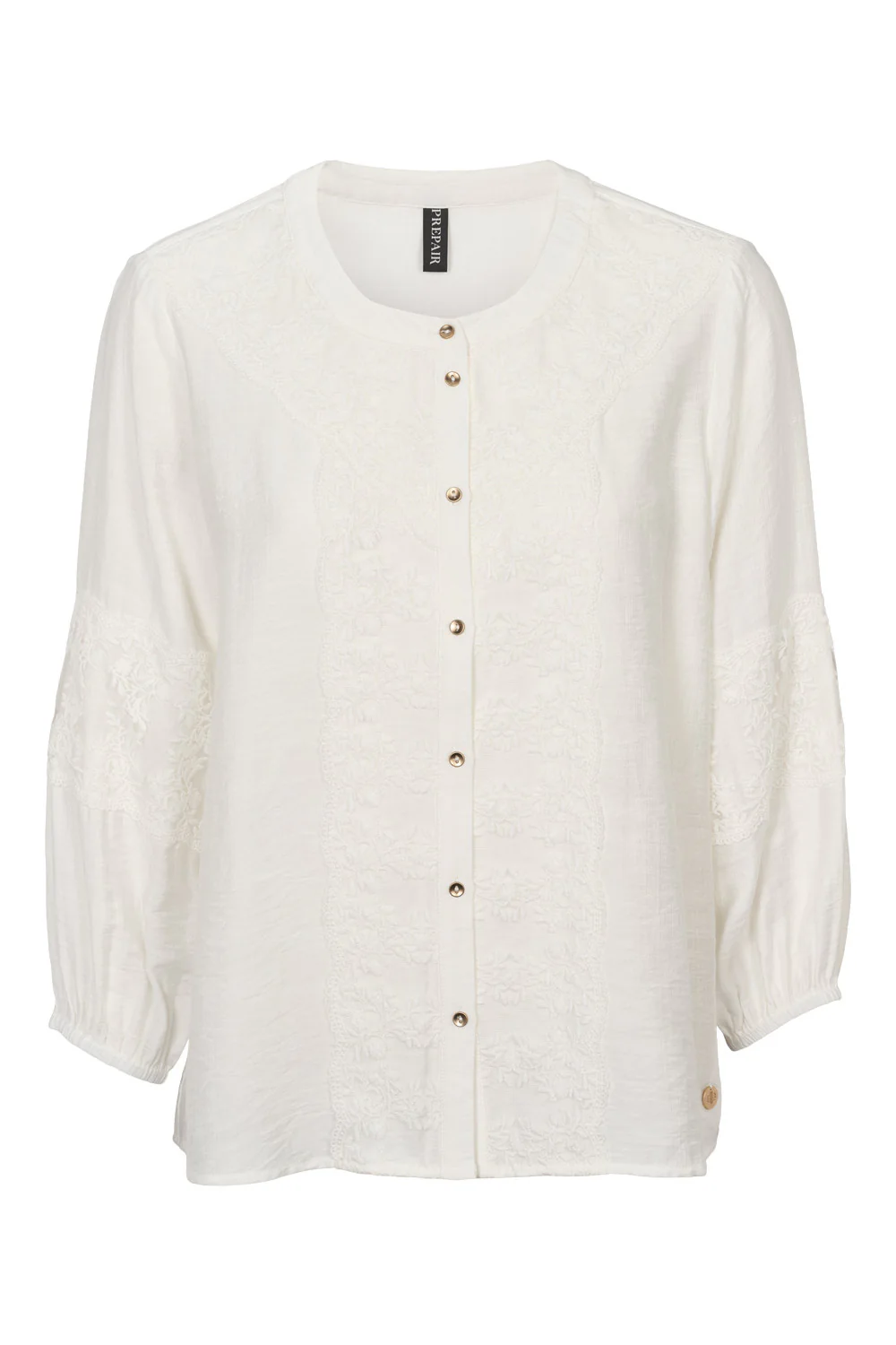 Taylor Blouse | White | Bluse fra Prepair - Image 4