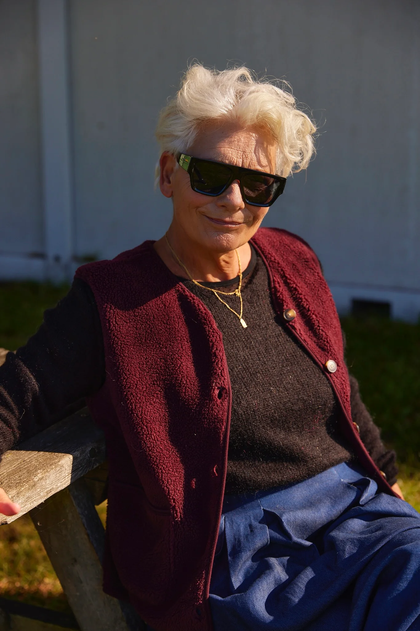 Teddy Waistcoat | Port Royale | Vest fra Freequent - Image 2