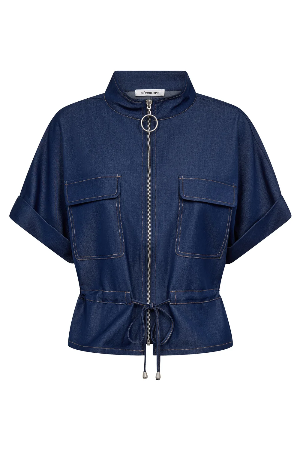 Terry Vest 40036 | Navy | Vest fra Co'couture - Image 2