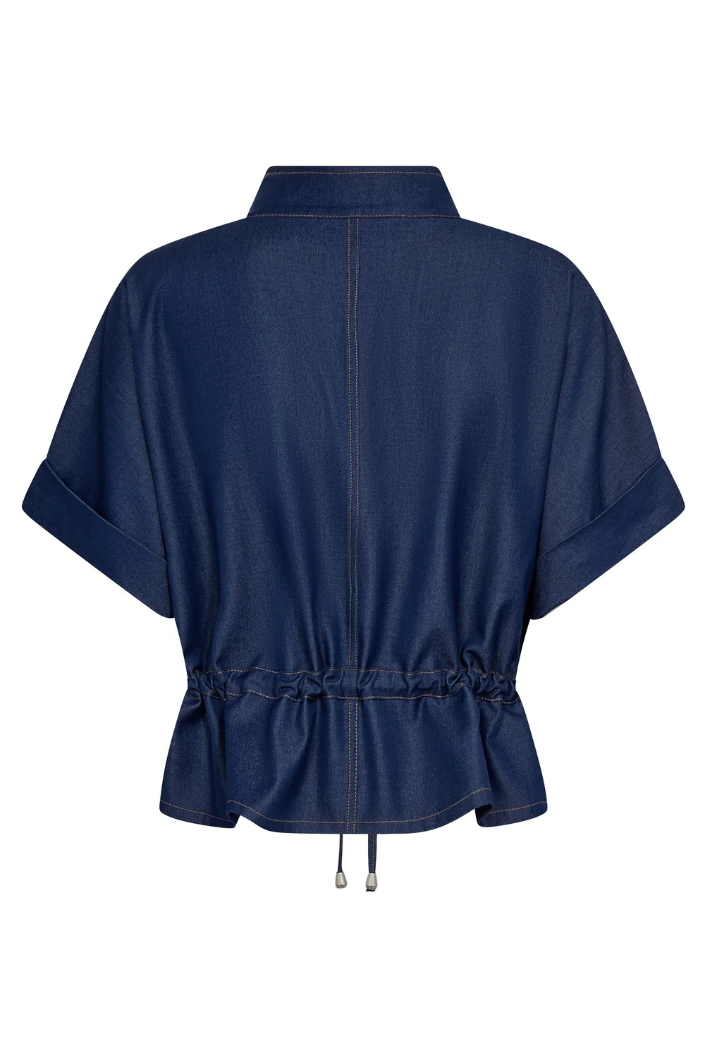 Terry Vest 40036 | Navy | Vest fra Co'couture - Image 4