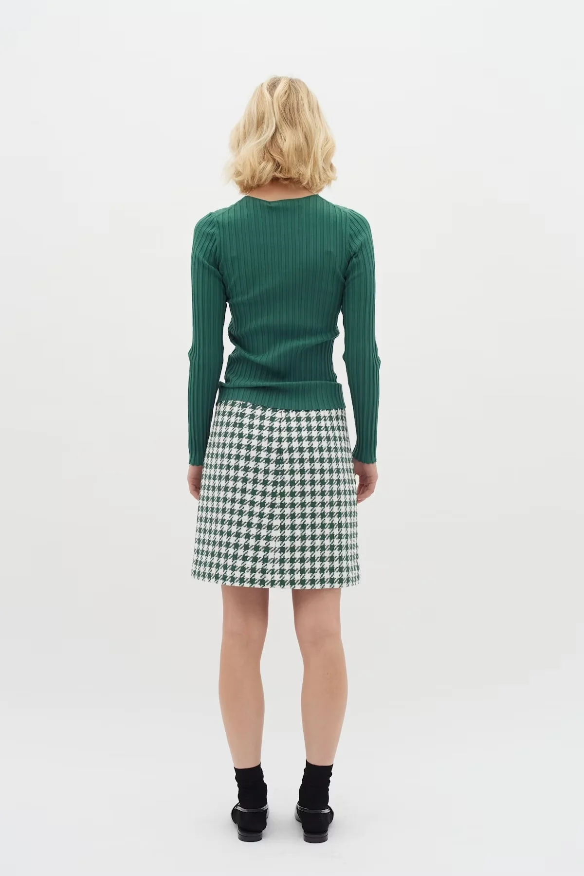 Theaiw Skirt | Grøn | Nederdel fra Inwear - Image 5