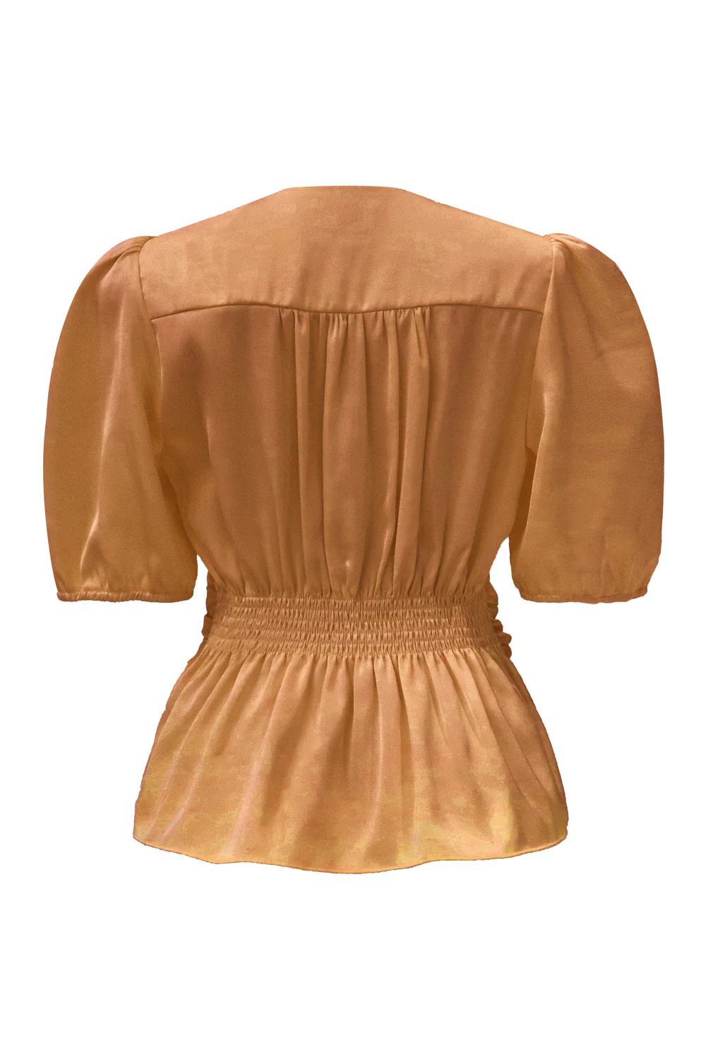 Tiki Ss Twist Blouse | Coral | Bluse fra Liberté - Image 5