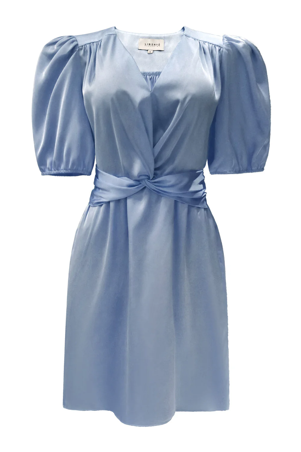 Tiki Ss Twist Dress | Baby Blue | Kjole fra Liberté - Image 2