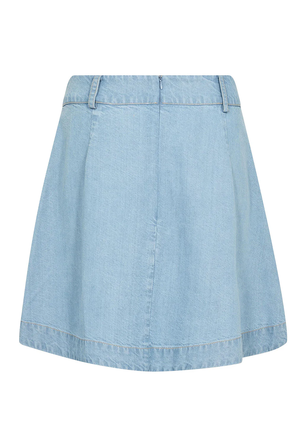 Tillycc Pocket Ple Mini Skirt | Fade Denim | Nederdel fra Co'Couture - Image 5