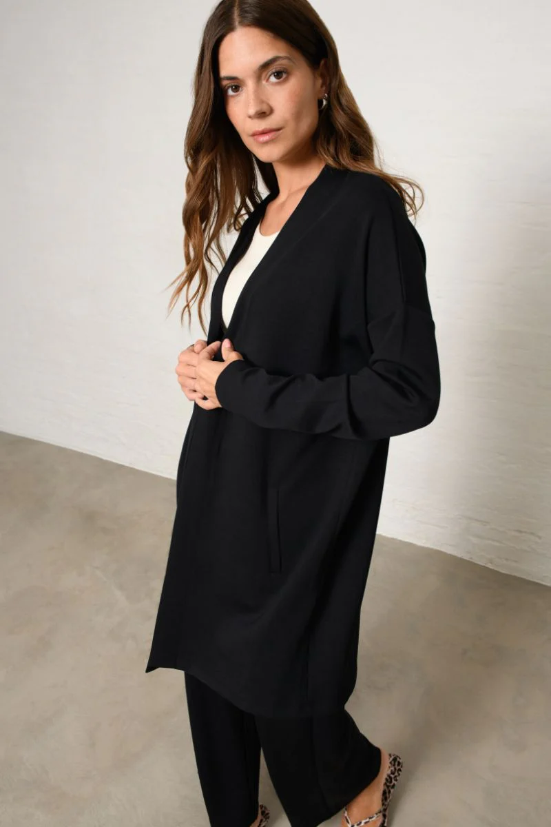 Tini Cardigan | Sort | Cardigan fra Statebird - Image 4