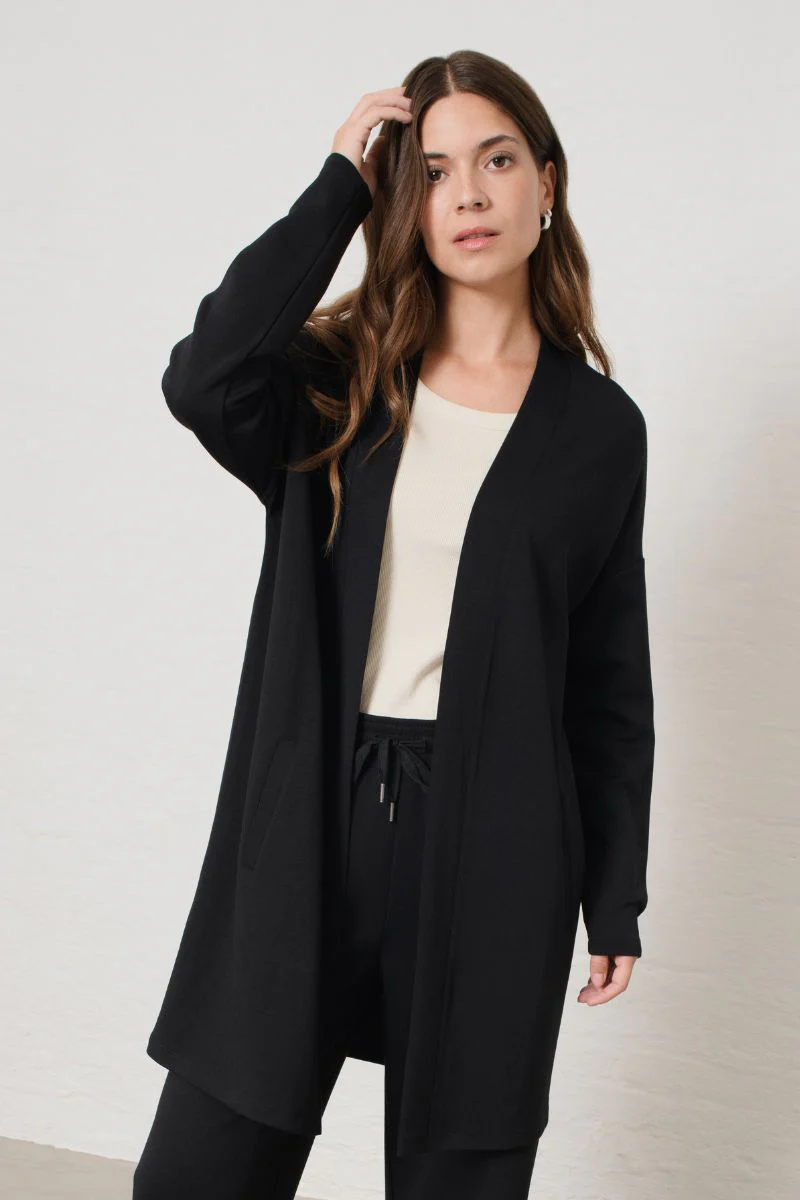 Tini Cardigan | Sort | Cardigan fra Statebird - Image 9
