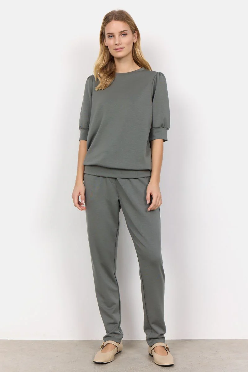 Tini Short Sleeve | Army | Bluse fra Statebird - Image 4