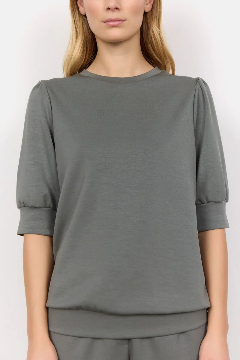Tini Short Sleeve | Army | Bluse fra Statebird - Image 6