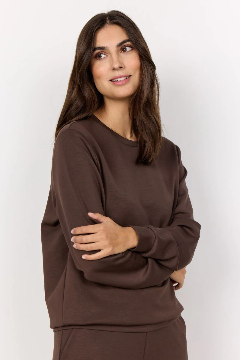 Tini Sweat | Brun | Sweatshirt fra Statebird - Image 8