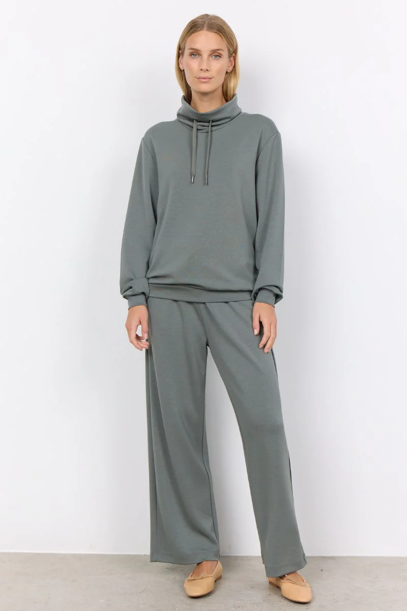Tini Sweatshirt | Army | Sweatshirt fra Statebird - Image 4
