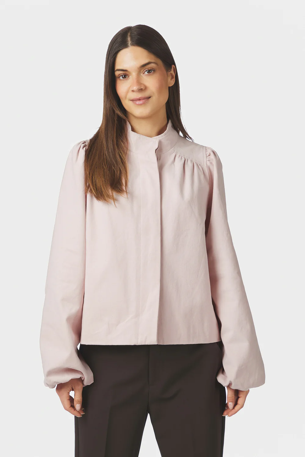 Tirsa Canvas Jacket | Light Pink - Image 2