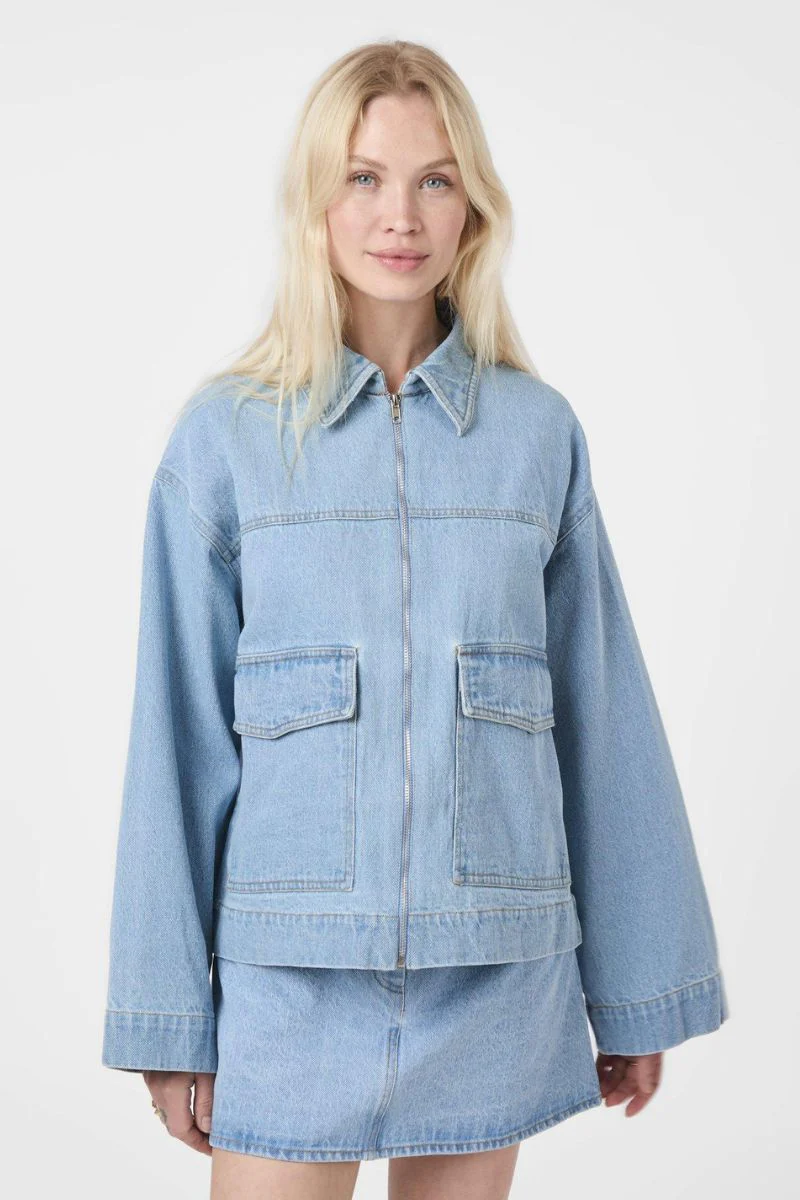 Titan Denim Jacket | Light Blue | Jakke fra Neo Noir - Image 2