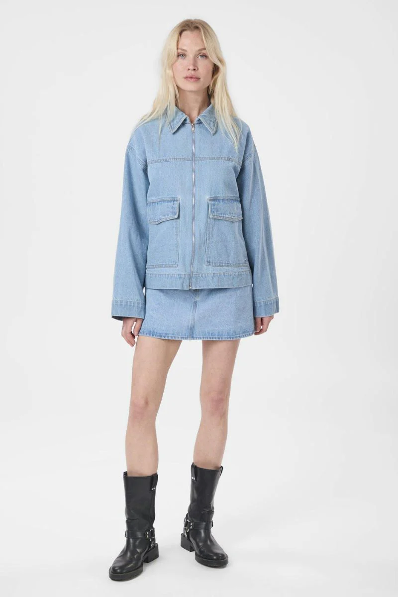 Titan Denim Jacket | Light Blue | Jakke fra Neo Noir - Image 4