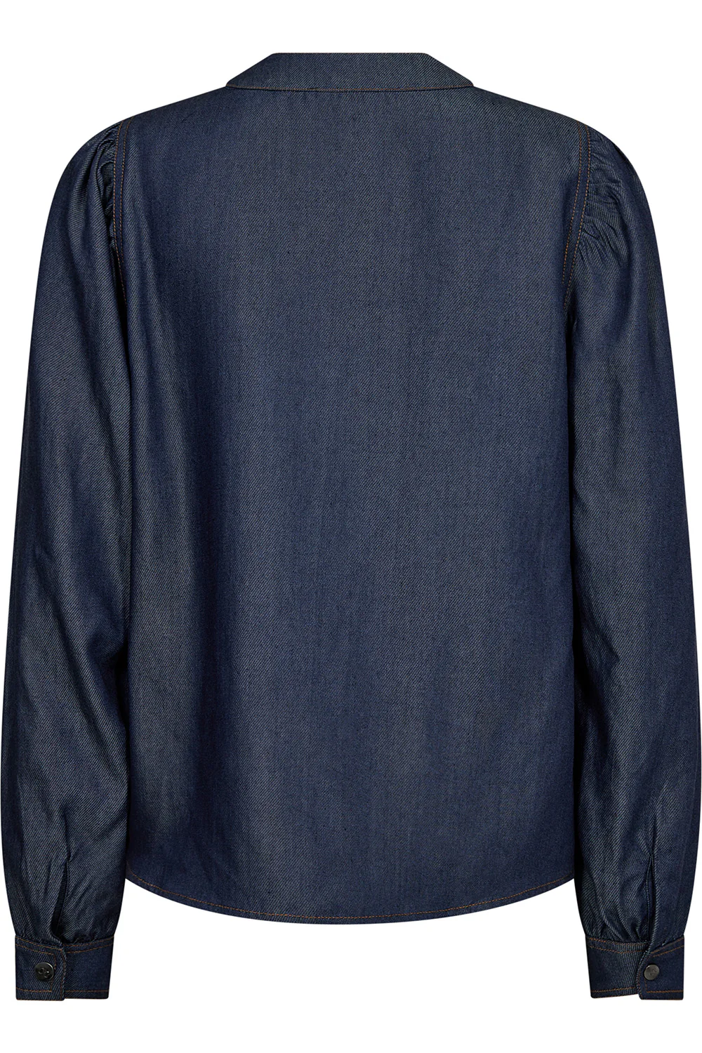 Titus V-Blouse 35617 | Dark Denim | Bluse fra Co'couture - Image 2
