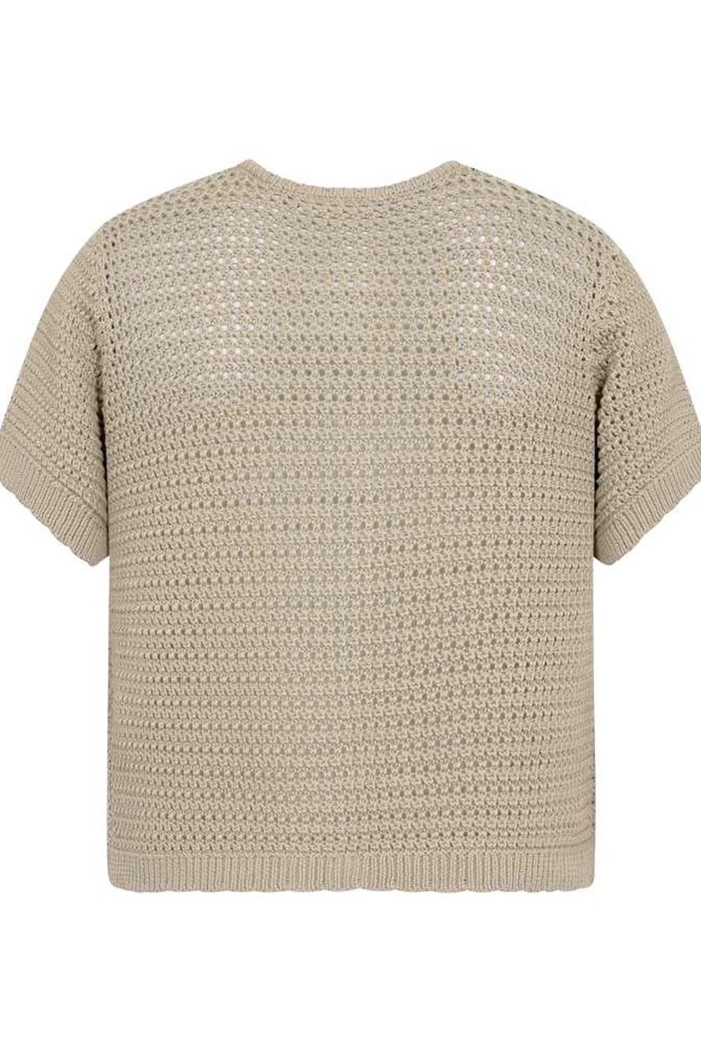 Tota Cardigan 207979 | Silver Mink | Cardigan fra Freequent - Image 5