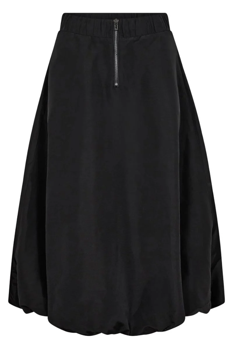 TriceCC Midi Balloon Skirt | Black | Nederdel fra Co'Couture - Image 5