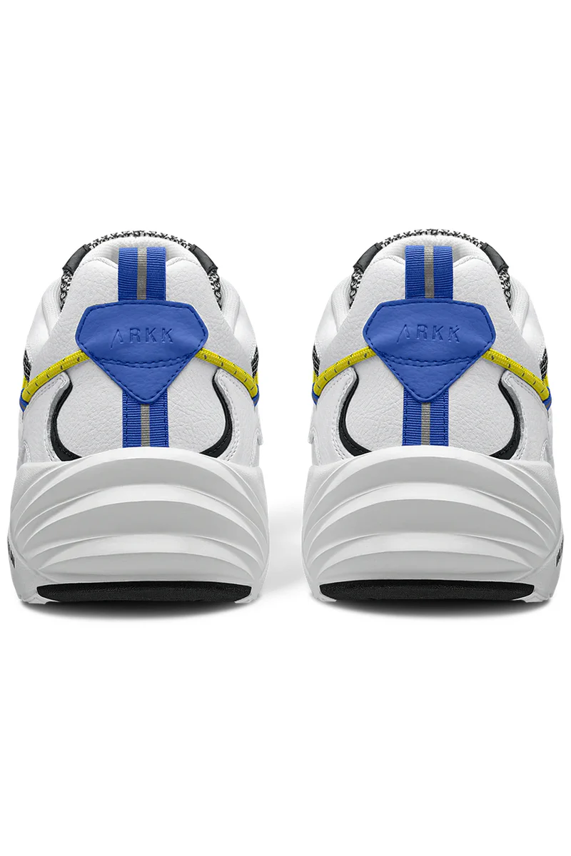 Tuzon Leather | White Amparo Blue | Sneakers fra Arkk - Image 6