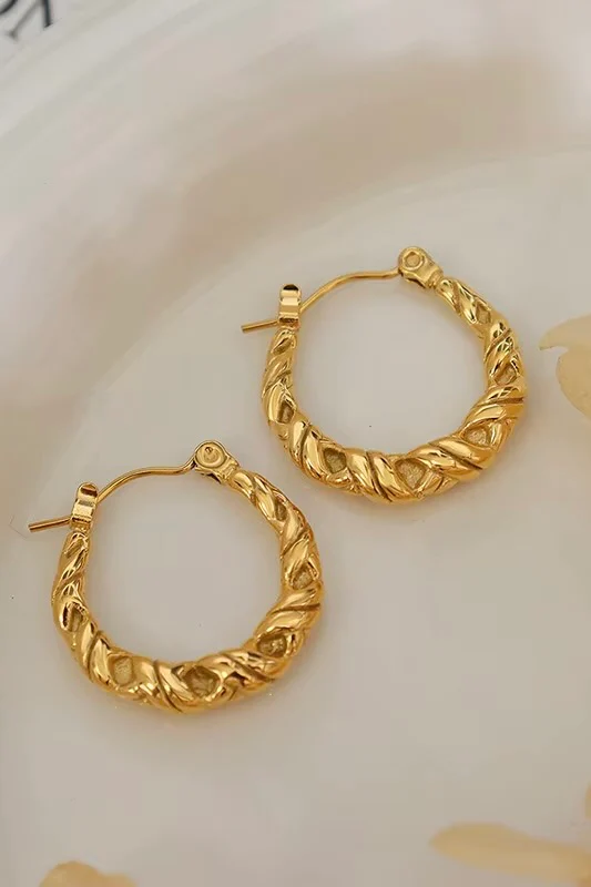 Twist Rope Earrings | Ørering fra Birdsong - Image 2