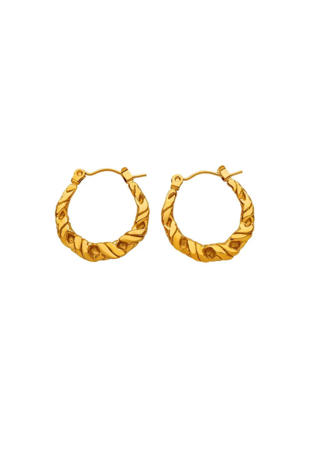 Twist Rope Earrings | Ørering fra Birdsong - Image 4