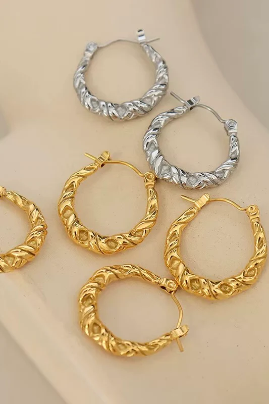 Twist Rope Earrings | Ørering fra Birdsong - Image 6