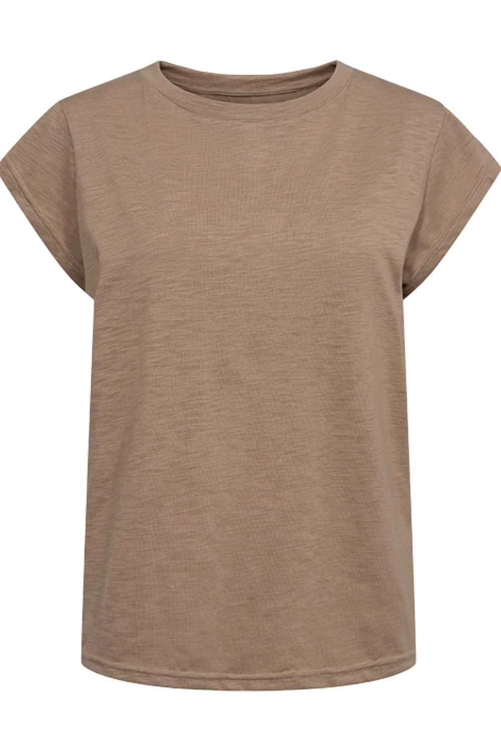 Ulla Tshirt | Dusty Light Brown | T-Shirt fra Liberté - Image 3
