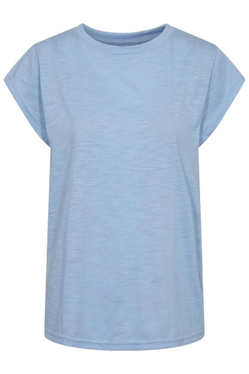 Ulla Tshirt | Light Blue | T-shirt fra Liberté