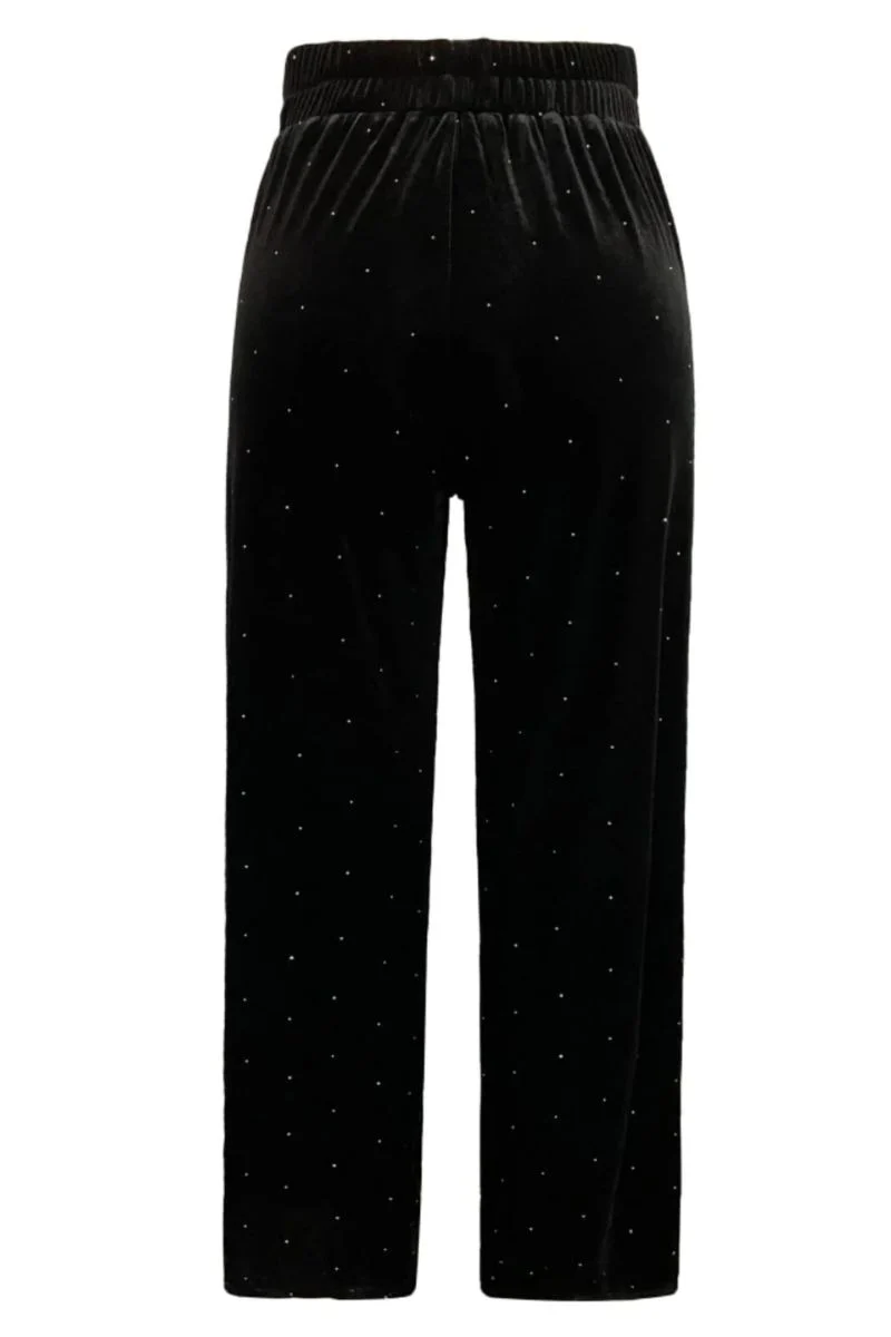 Velia Velvet Pants | Black | Bukser fra Liberté - Image 6