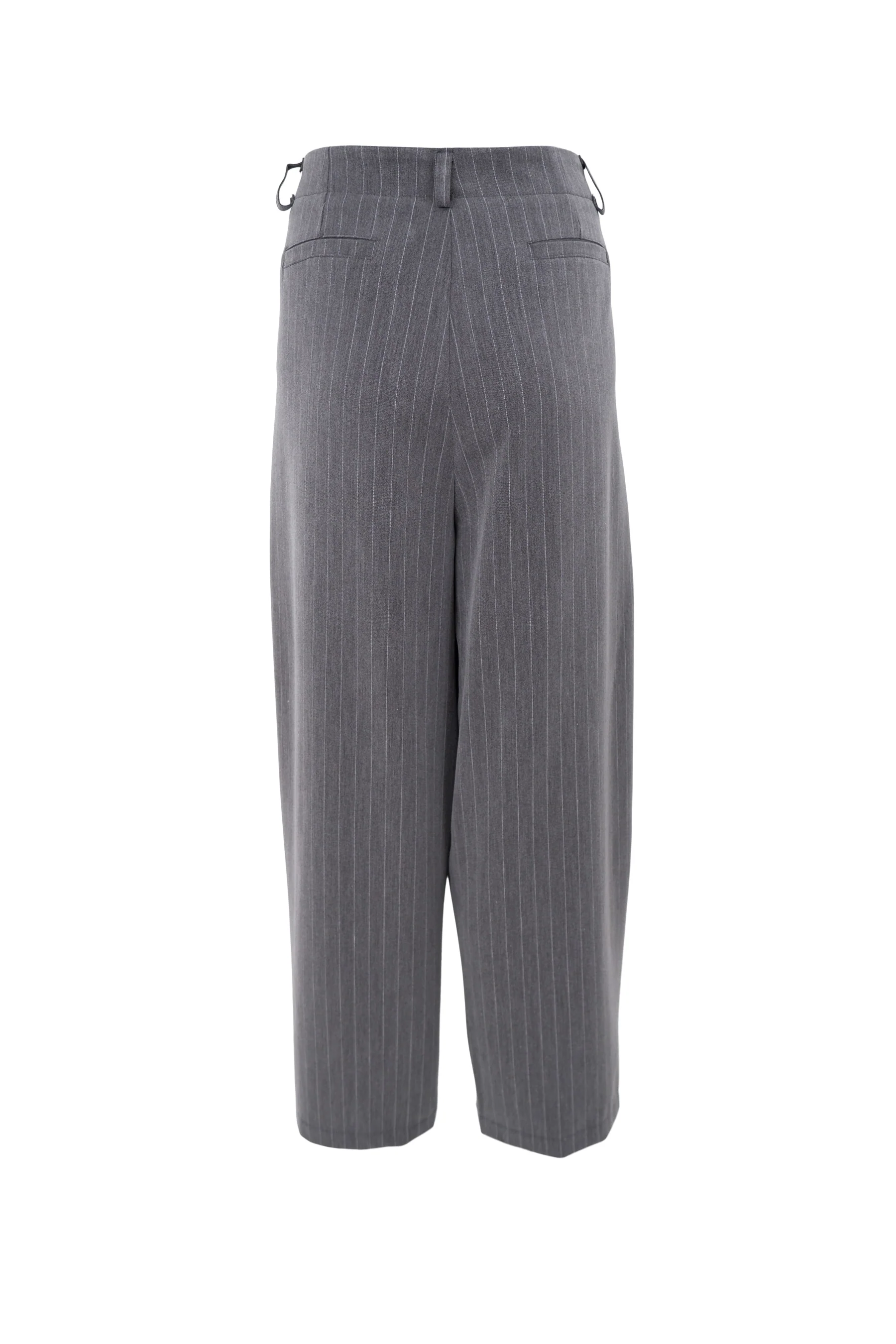 Verona Barrel Baggy Pant | Grey | Bukser fra Black Colour - Image 4