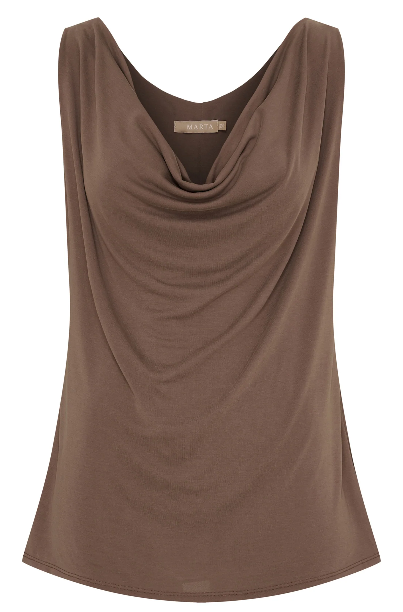 Veronika Top | Brown | Top fra Marta du Chateau
