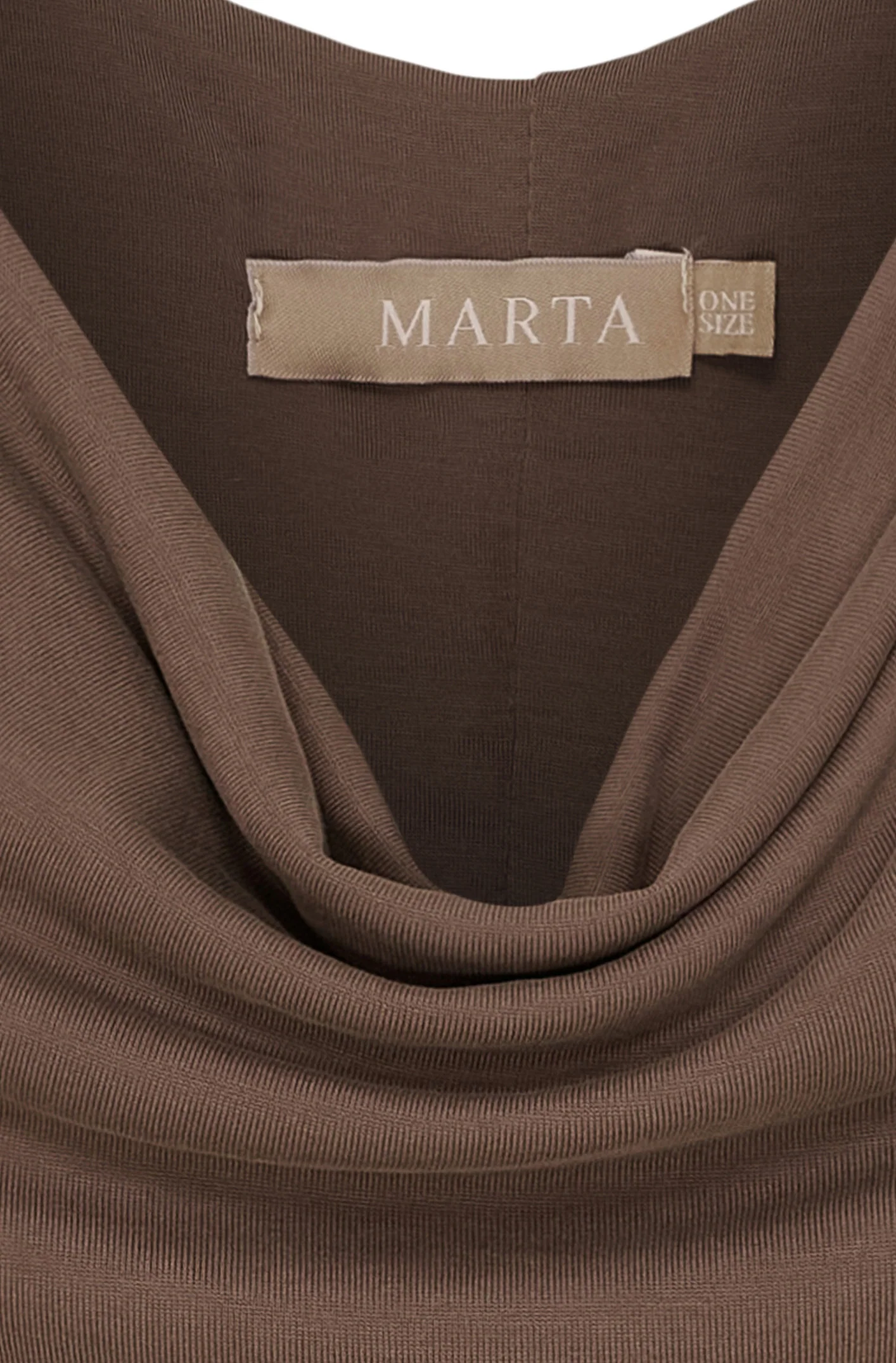 Veronika Top | Brown | Top fra Marta du Chateau - Image 2