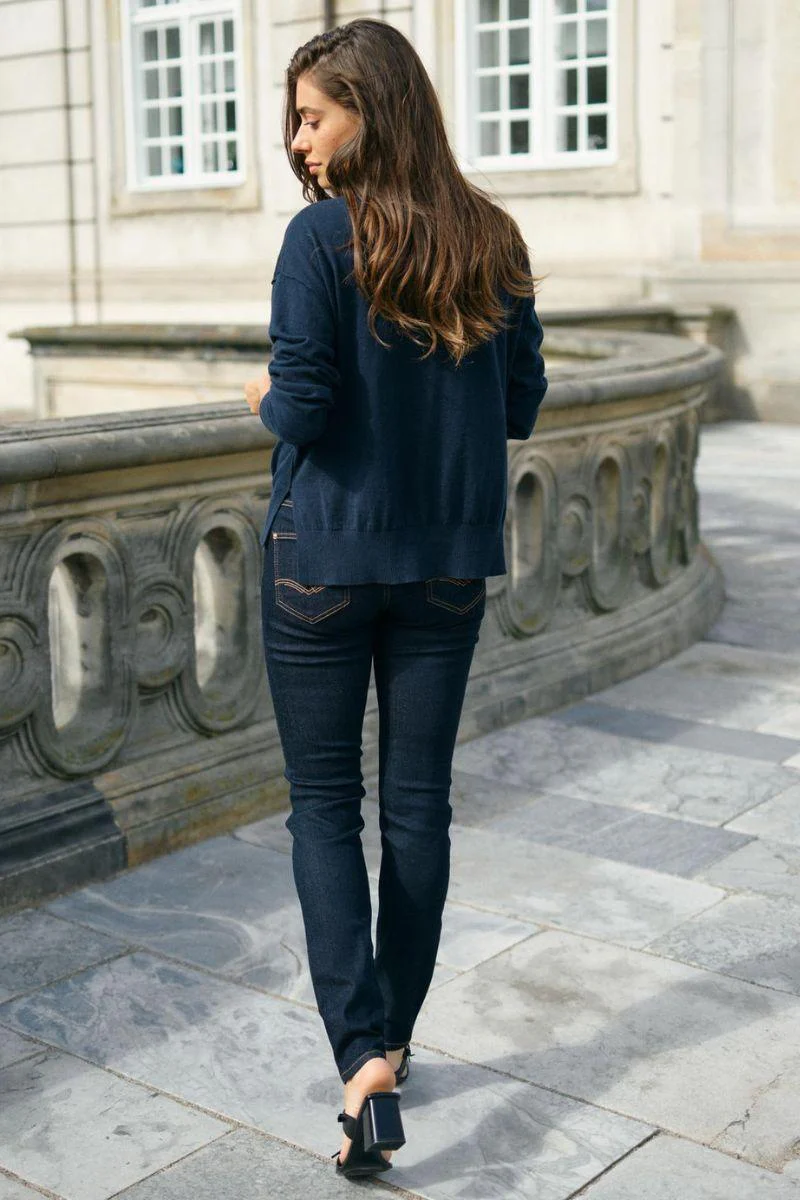 Vice Deluxe Jeans 30' | Dark Blue | Jeans fra Mos Mosh - Image 5