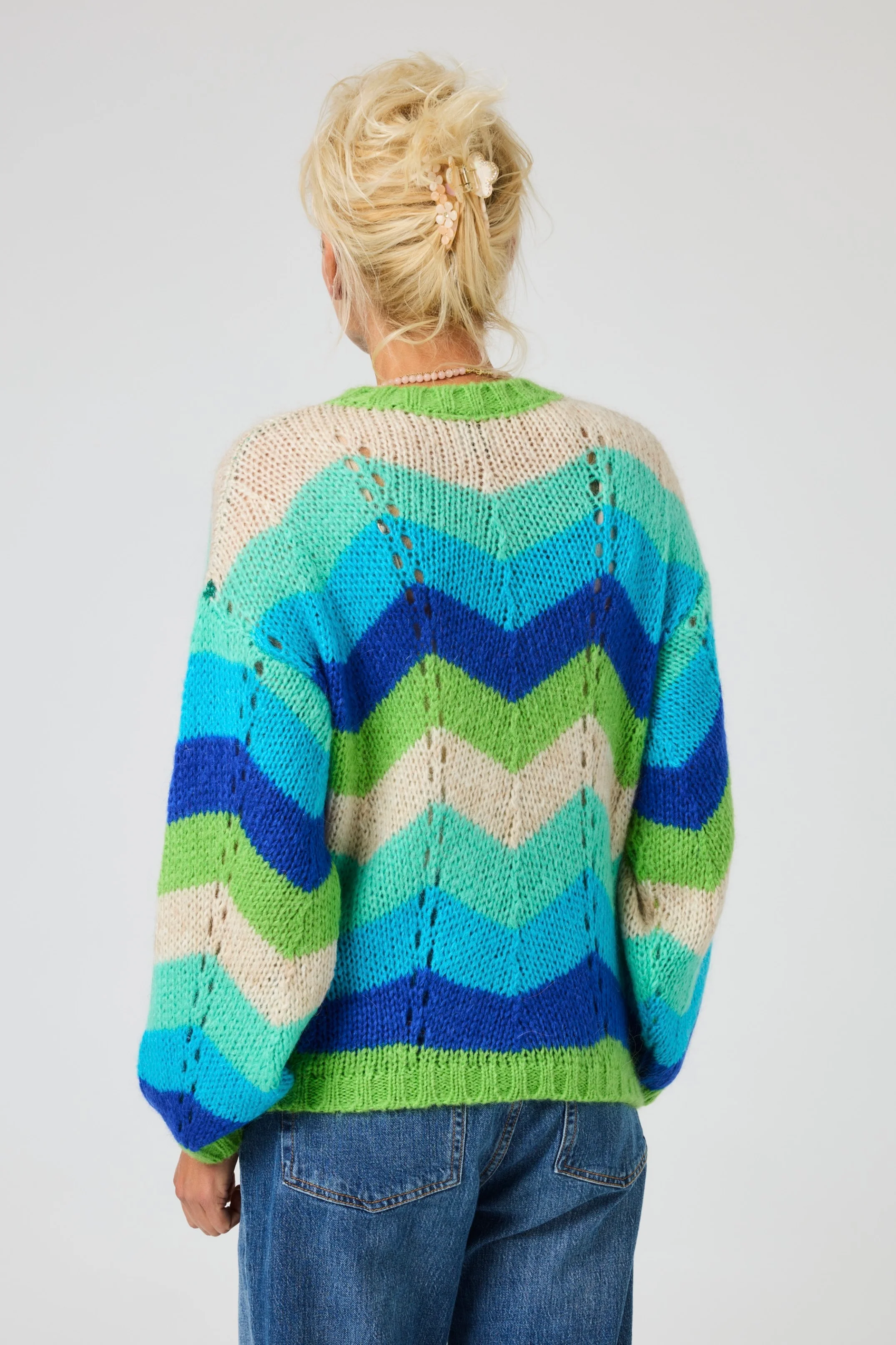 Vind i Håret | Blue | Bluse fra Lind - Image 7