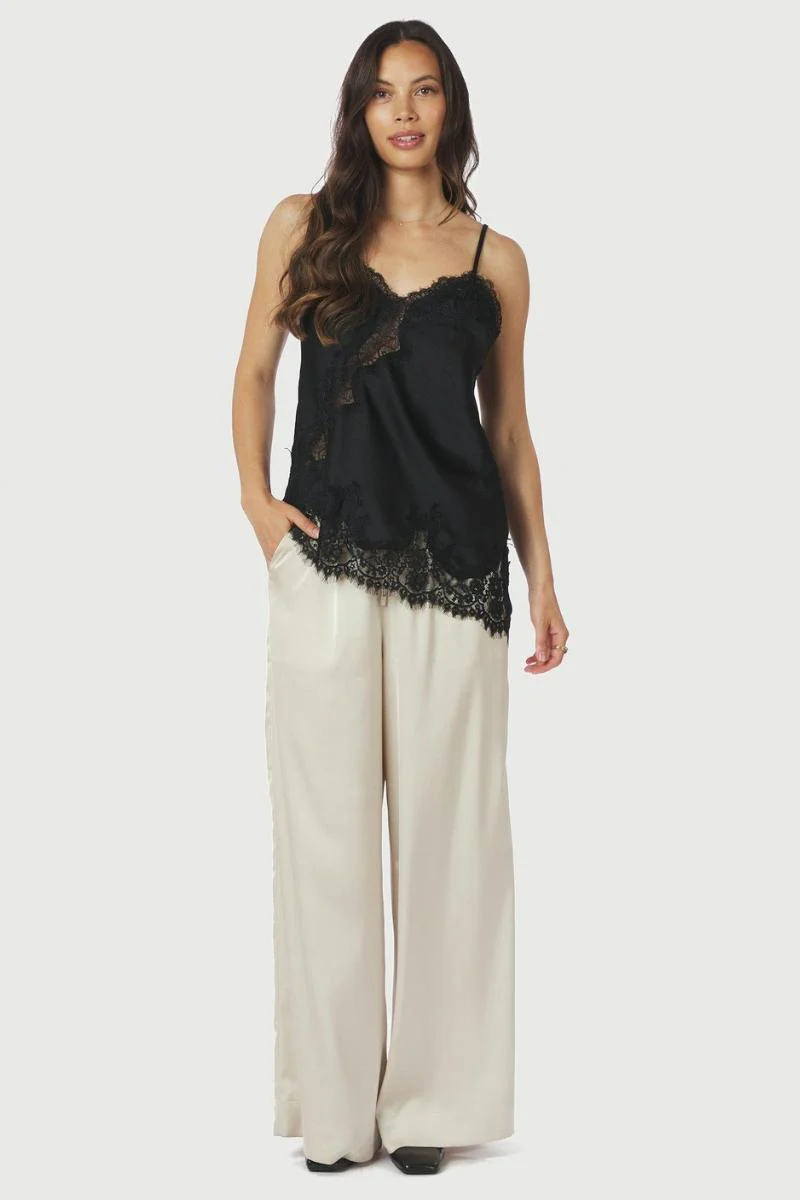 Viole Lace Top | Black | Bluse fra Neo Noir - Image 10