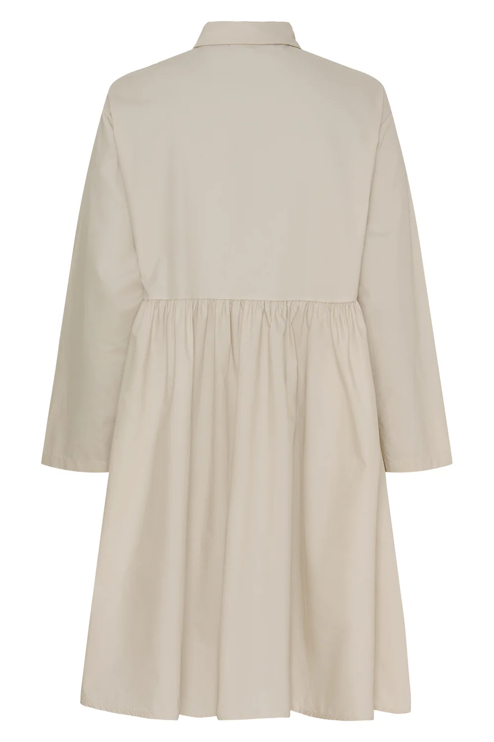 Violet Frill Dress | Beige - Image 3