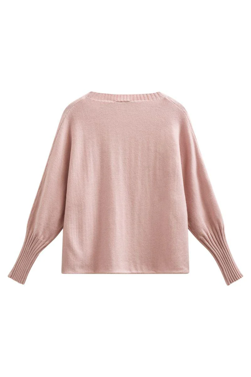 Visit Pullover 208101 | Pale Mauve | Strik fra Freequent - Image 5