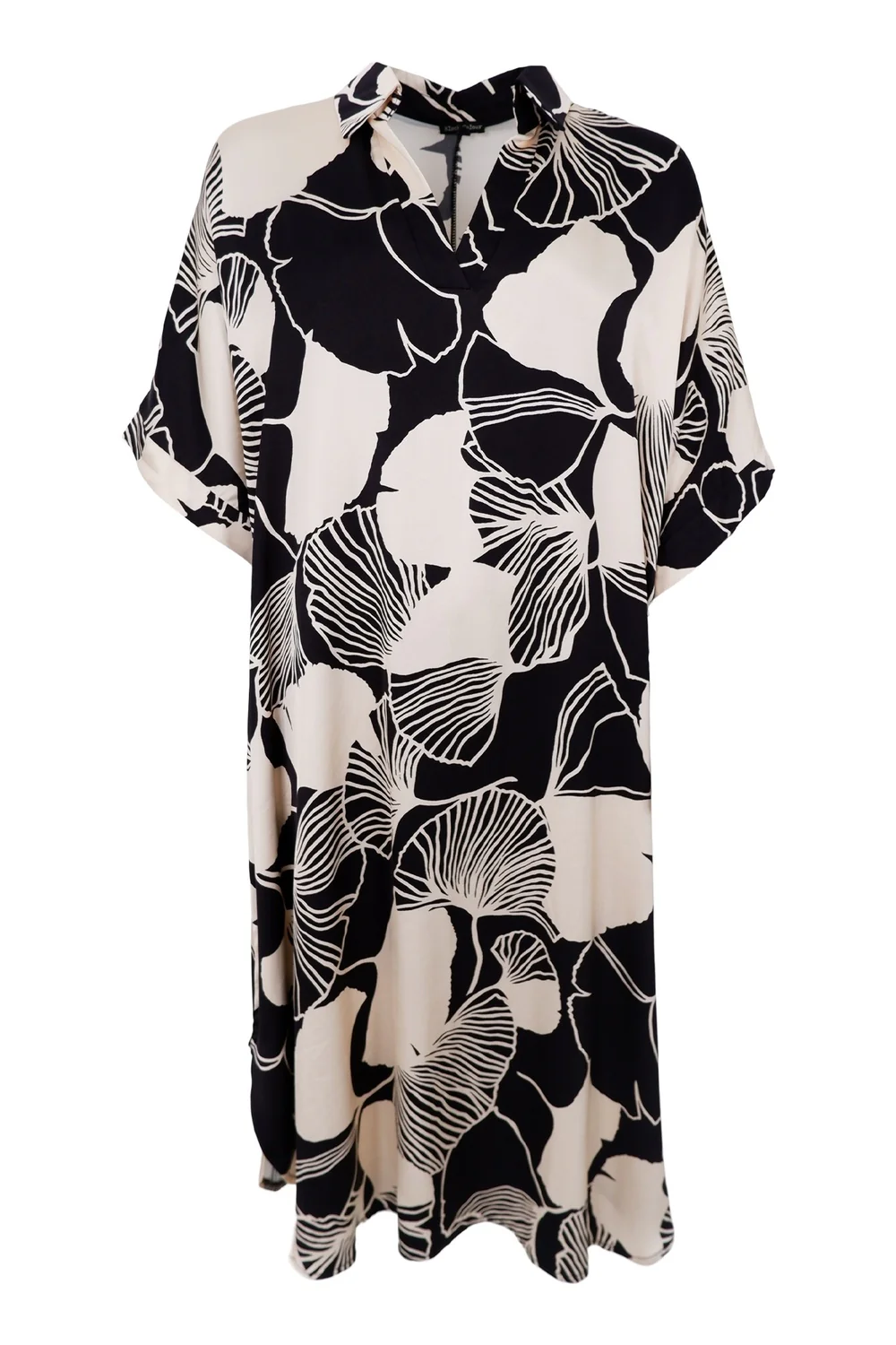 Waterlily Dress | Black Creme | Kjole fra Black Colour - Image 2