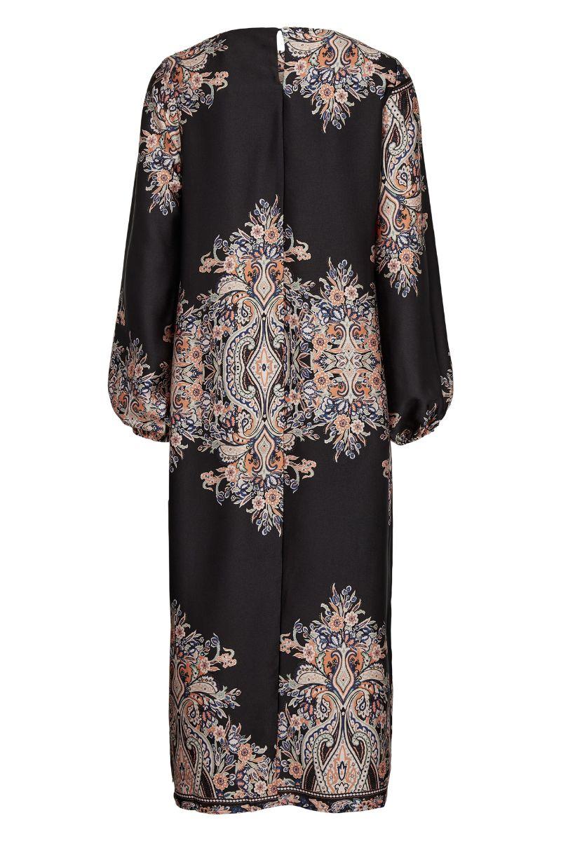 Wennise Ls Dress | Black Paisley | Kjole fra Liberté - Image 6