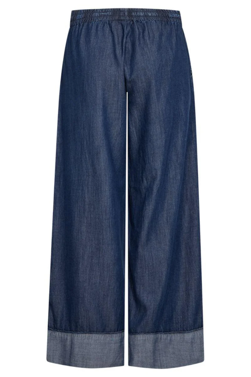Wilke Pants 207646 | Medium Blue Denim | Bukser fra Freequent - Image 5