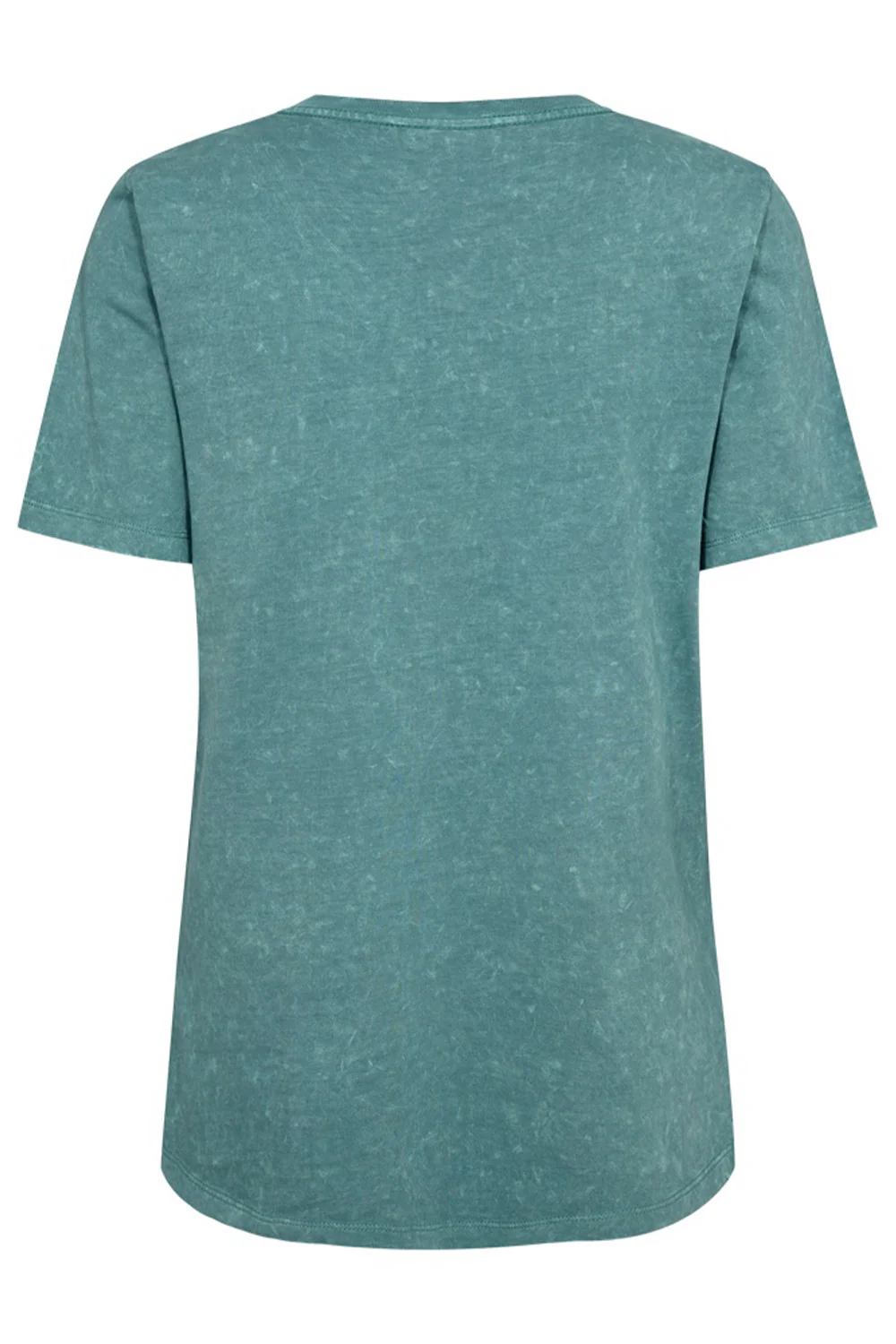 Wille Tee 204383 | Dusty Turquoise | T-Shirt fra Freequent - Image 3