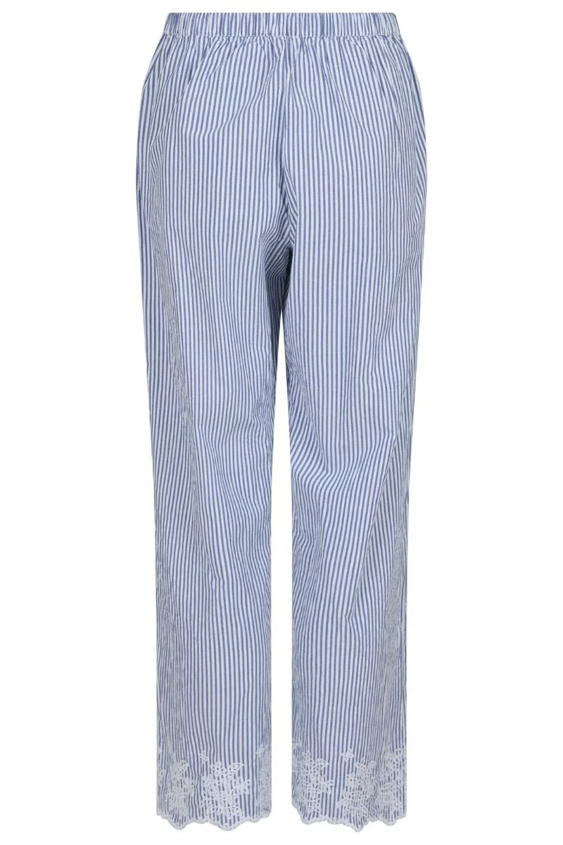 William Stripe Pants | Blue | Bukser fra Neo Noir - Image 5