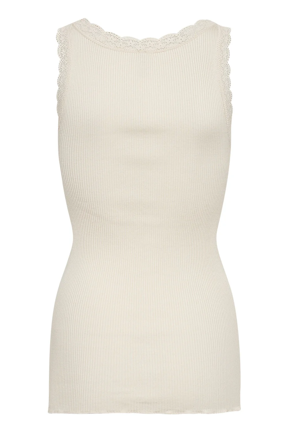 Windsor Silk Top | Offwhite | Top fra Statebird - Image 5