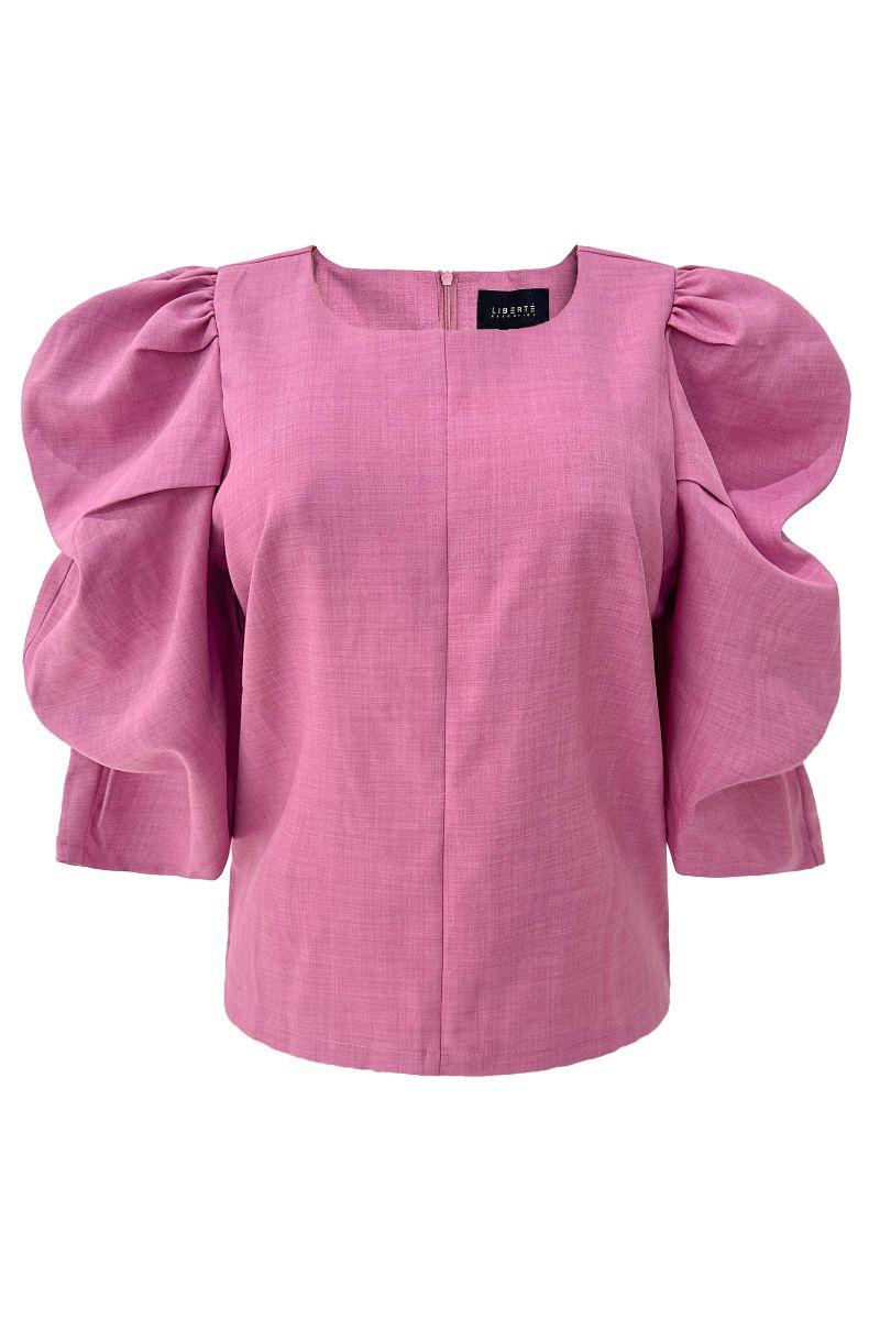 Winnie Blouse | Orchid Pink | Bluse fra Liberté - Image 2
