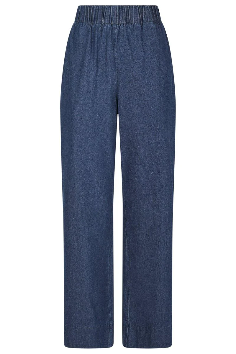 Yana Denim Long Pants | Dark Blue | Bukser fra Neo Noir - Image 3