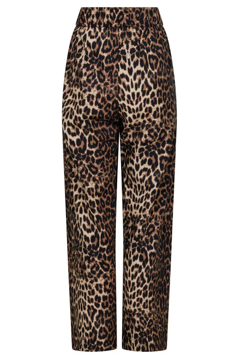 Yana Leo Long Pants 162924 | Leopard | Bukser fra Neo Noir - Image 7