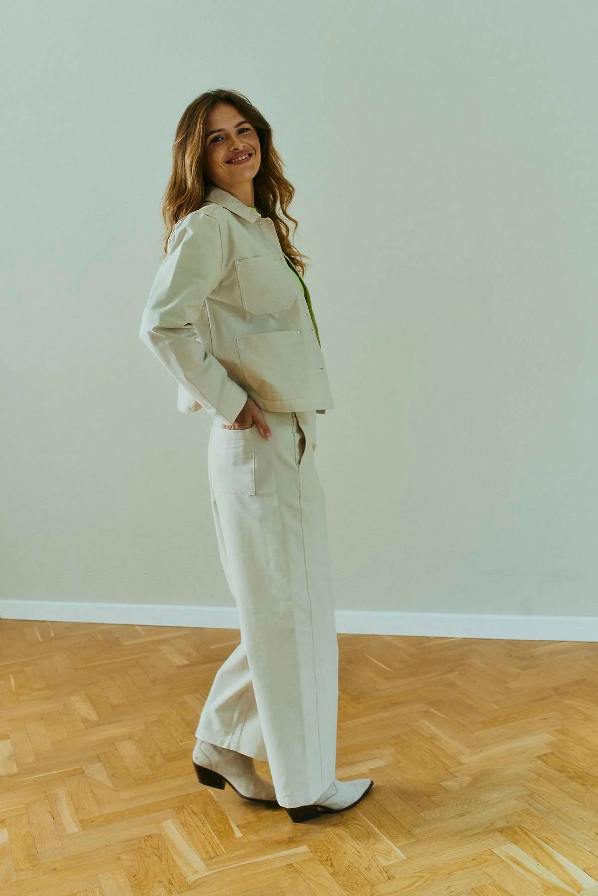 Zandra Jacket 207703 | Moonbeam | Jakke fra Freequent - Image 13