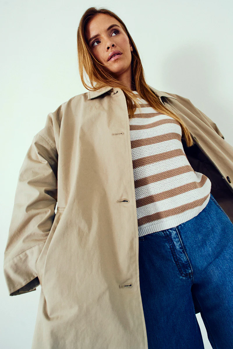 Zofia Jacket 207707 | Simply Taupe | Frakke fra Freequent